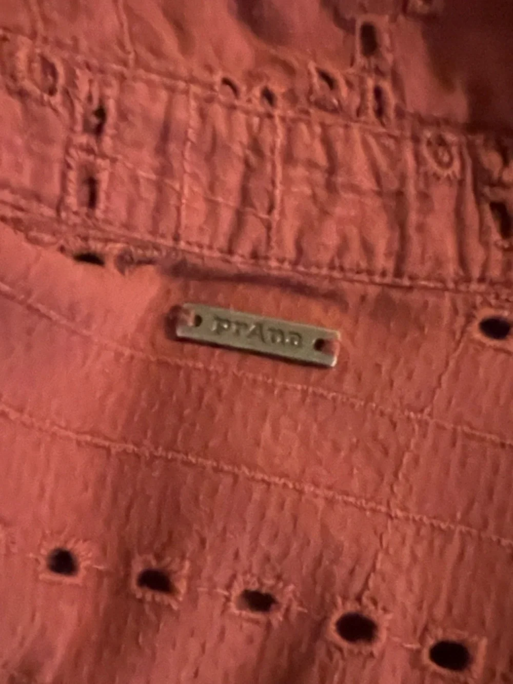 Prana Ladyland Eyelet Dress in Vino Small - Picture 11 of 11
